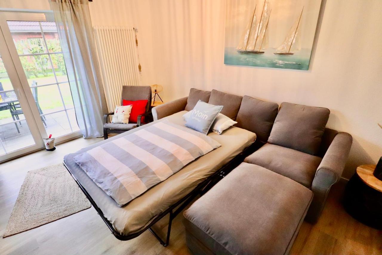 Nessmersiel, Renovierte Erdgeschosswohnung Mit Garten In Deichnaehe, Wallbox, Bettwaesche Inklusive Neßmersiel Exteriér fotografie